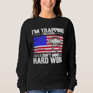 Camiseta Caçador Bandeira Americana Eu não Me importo Traba