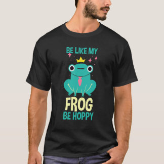 Camiseta Caçador de Anfíbios Sapo Caçador Ser Como Sapo Ser