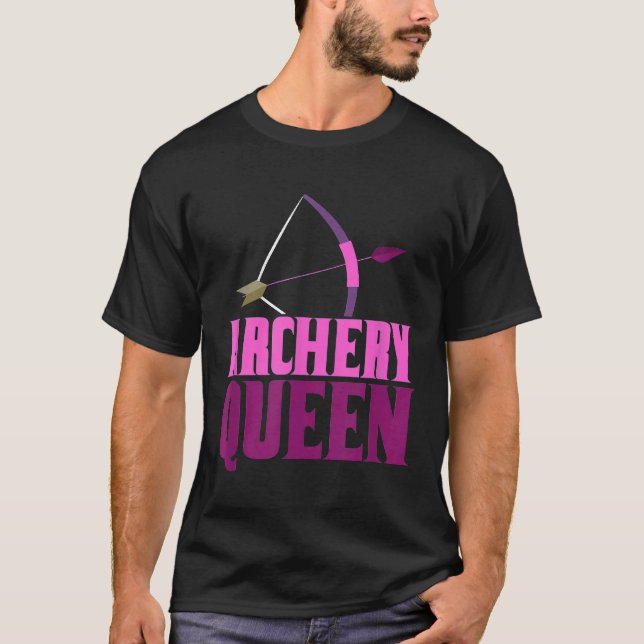 Camiseta Caçador de Arco de Arquearia Range Queen Arco Caça (Frente)