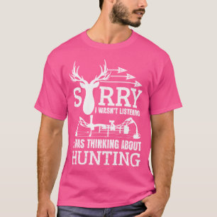 Camiseta Caçador De arcos E Rifle Deer Hunter