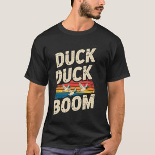 Camiseta Caçador de aves aquáticas fã de caça ao pato caçad