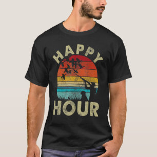 Camiseta Caçador de Caça ao Pato em Hora Feliz