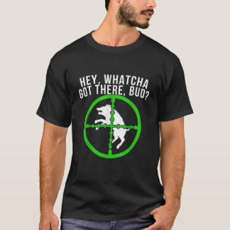 Camiseta Caçador De Cachorro Caçador De Cachorro Que Chegou