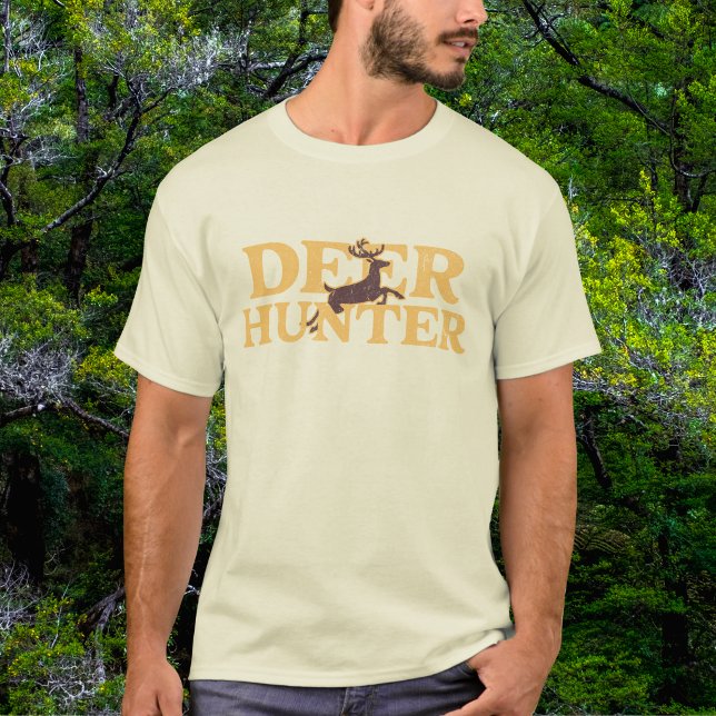 Camiseta Caçador de Cervos Moderno (Criador carregado)