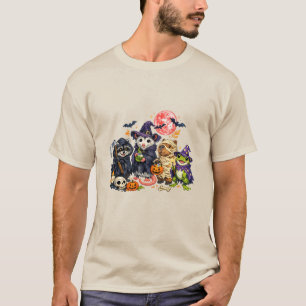 Camiseta Caçador de Demônios Kawaii Guaxinim & Amigos – Ass