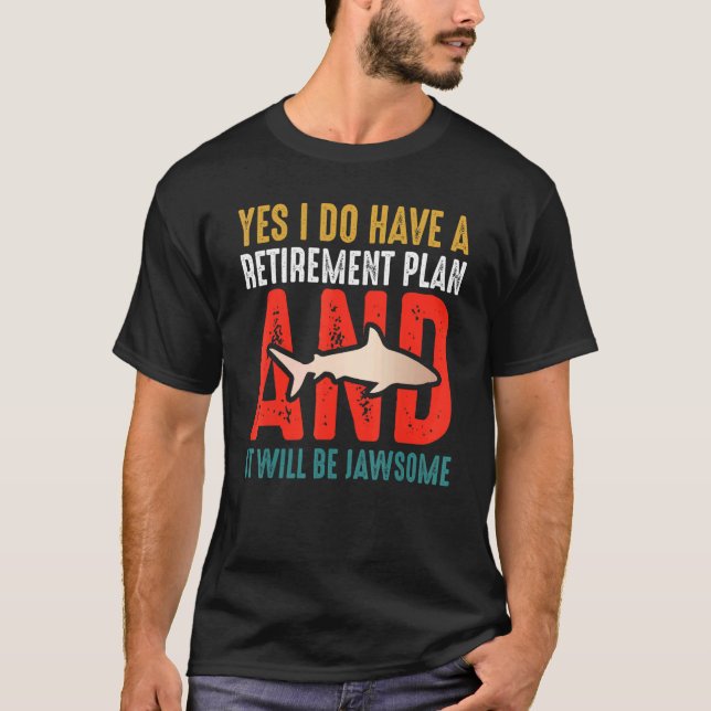 Camiseta Caçador de dentes de tubarão para coletor de fósse (Frente)