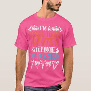 Camiseta Caçador de dentes fósseis de tubarão