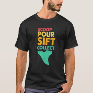 Camiseta Caçador De Dentes Fósseis Para Coletor De Dentes F