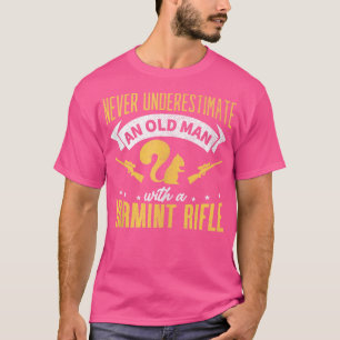 Camiseta Caçador de Esquilo Rifle Varmint Caça de Esquilo