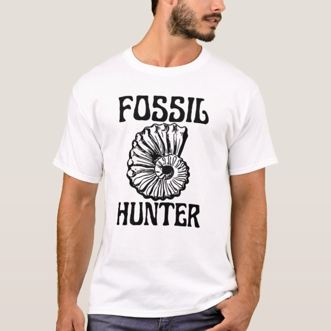 Camiseta Caçador de Fósseis (Frente)