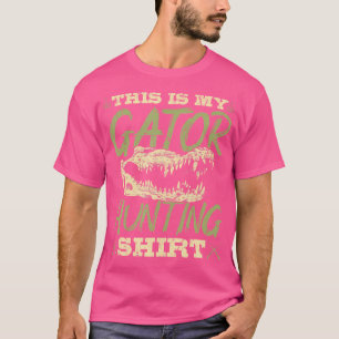 Camiseta Caçador de Jacaré Esta É Minha Caça ao Jacaré