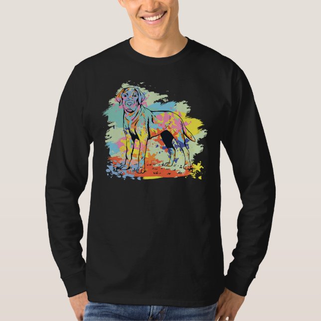 Camiseta Caçador de Labrador Retriever Cog Handler (Frente)