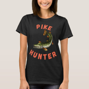 Camiseta Caçador de Lúcio, Lúcio-do-norte, Pesca