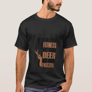 Camiseta Caçador De Malhações Em Minha Caçadora Engraçada H
