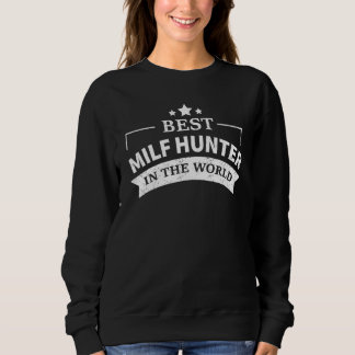 Camiseta Caçador de Milf Pai Solteiro Quente Piada Adultos 
