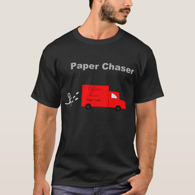 Camiseta Caçador de papel (Frente)