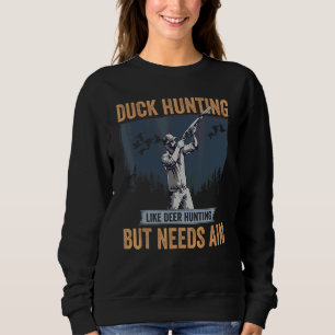 Camiseta Caçador de Patos Caça a Patos Como Caça a Veados M