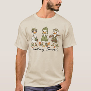 Camiseta Caçador de Patos Cortês - Patos da Estação de Caça