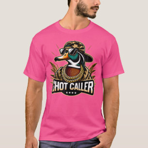 Camiseta Caçador De Patos Engraçado, Chamador De Pato Engra