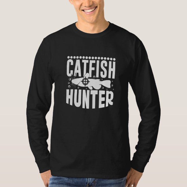 Camiseta Caçador de peixes do rio Pesca Angler Lov (Frente)