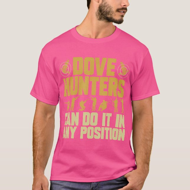 Camiseta Caçador de Pombas Caça de Pombas no Texas (Frente)