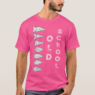 Camiseta Caçador de Pontas de Seta Old School Coleção de Ca