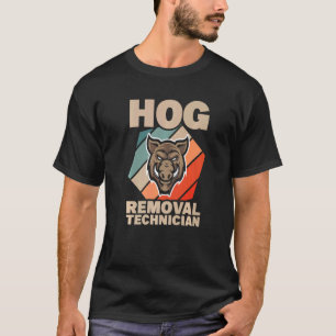 Camiseta Caçador de porcos Caça-porcos