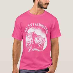 Camiseta Caçador de Porcos do Técnico de Remoção do Cachorr