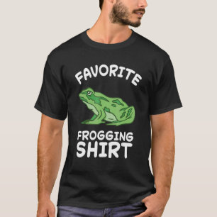 Camiseta Caçador de Rã Amante de Sapo Anfíbio Caçador