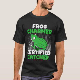 Camiseta Caçador de Rã Encantador Rã Cretificada