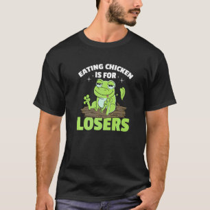 Camiseta Cacador de Rãs Apanhando Rã com Fisga