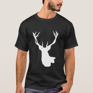 Camiseta Caçador de Rena de Natal Carne de Veado Caça Rena
