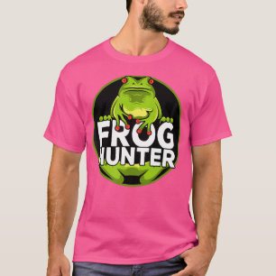 Camiseta Caçador De sapos Ou Caçador De Anfíbios Para O Sap
