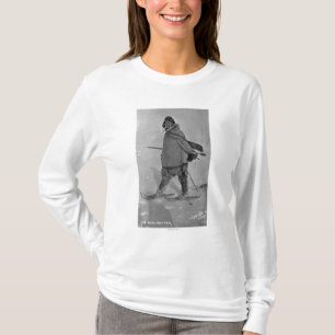 Camiseta Caçador de selo do Alasca com fotografia dos