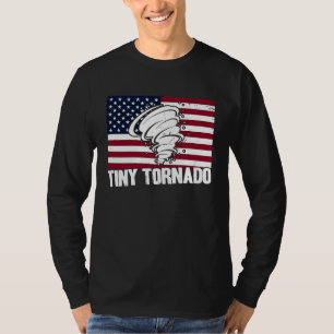 Camiseta Caçador de Tempestades Furacão Meteorologia Pequen