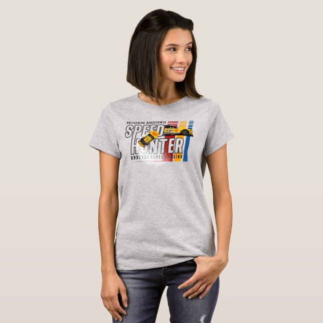 Camiseta Caçador de Velocidade | Mulheres  (Frente Completa)
