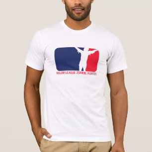 Camiseta Caçador do zombi da liga principal