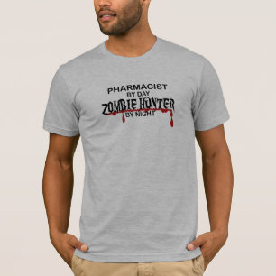 Camiseta Caçador do zombi do farmacêutico
