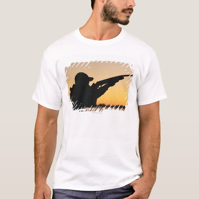 Camiseta Caçador e arma (Frente)