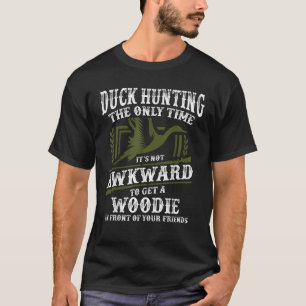 Camiseta Caçador Engraçado Caça Pato