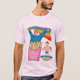 Camiseta CAÇADOR GORDO LGBT Orgulho Gay Humor Divertido