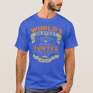 Camiseta Caçador Mais ou Menos do Mundo Etiqueta Vintage Di