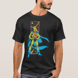 Camiseta Caçador Marciano e Fundo Espacial