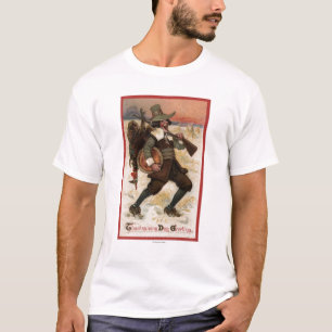 Camiseta Caçador muito feliz de Turquia