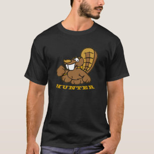 Camiseta Caçador preto do castor