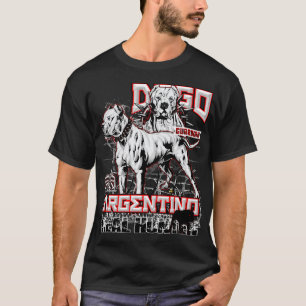 Camiseta Caçador real de Dogo Argentino da elite