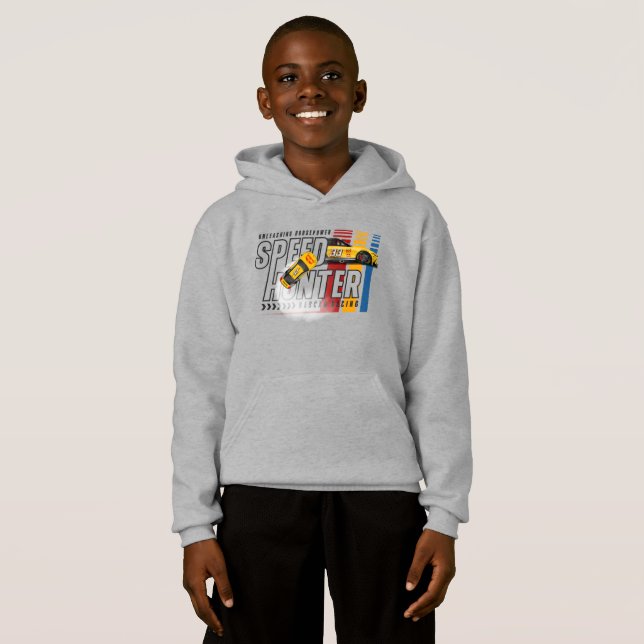 Camiseta Caçador Veloz | Crianças (Frente Completa)