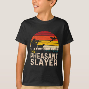 Camiseta Caçadora de Pheasant - Caçadora de Pássaros