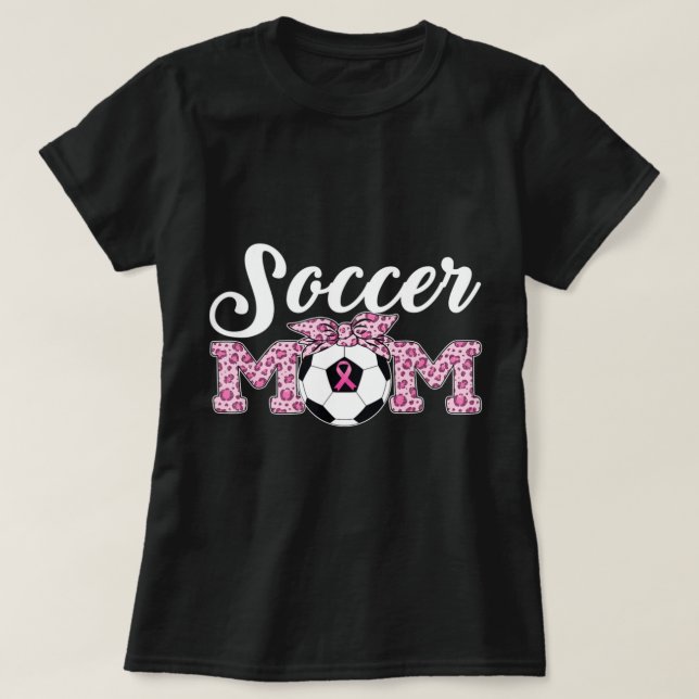Camiseta Caçadora Mãe Cancer Mama Sensibilização Friso Rosa (Frente do Design)