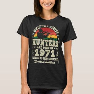 Camiseta Caçadores De Caça A Veados De 52 Anos Vintage 1971